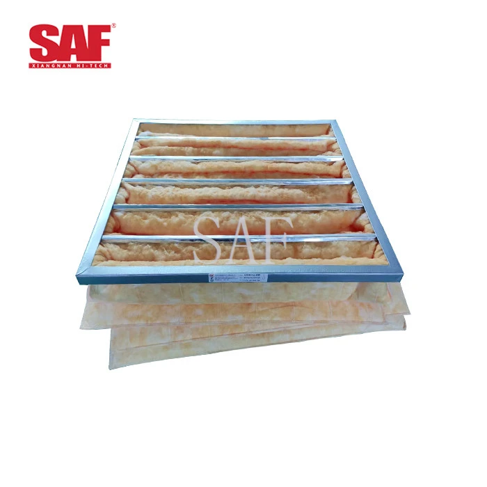 Fiberglass bag Filter F6